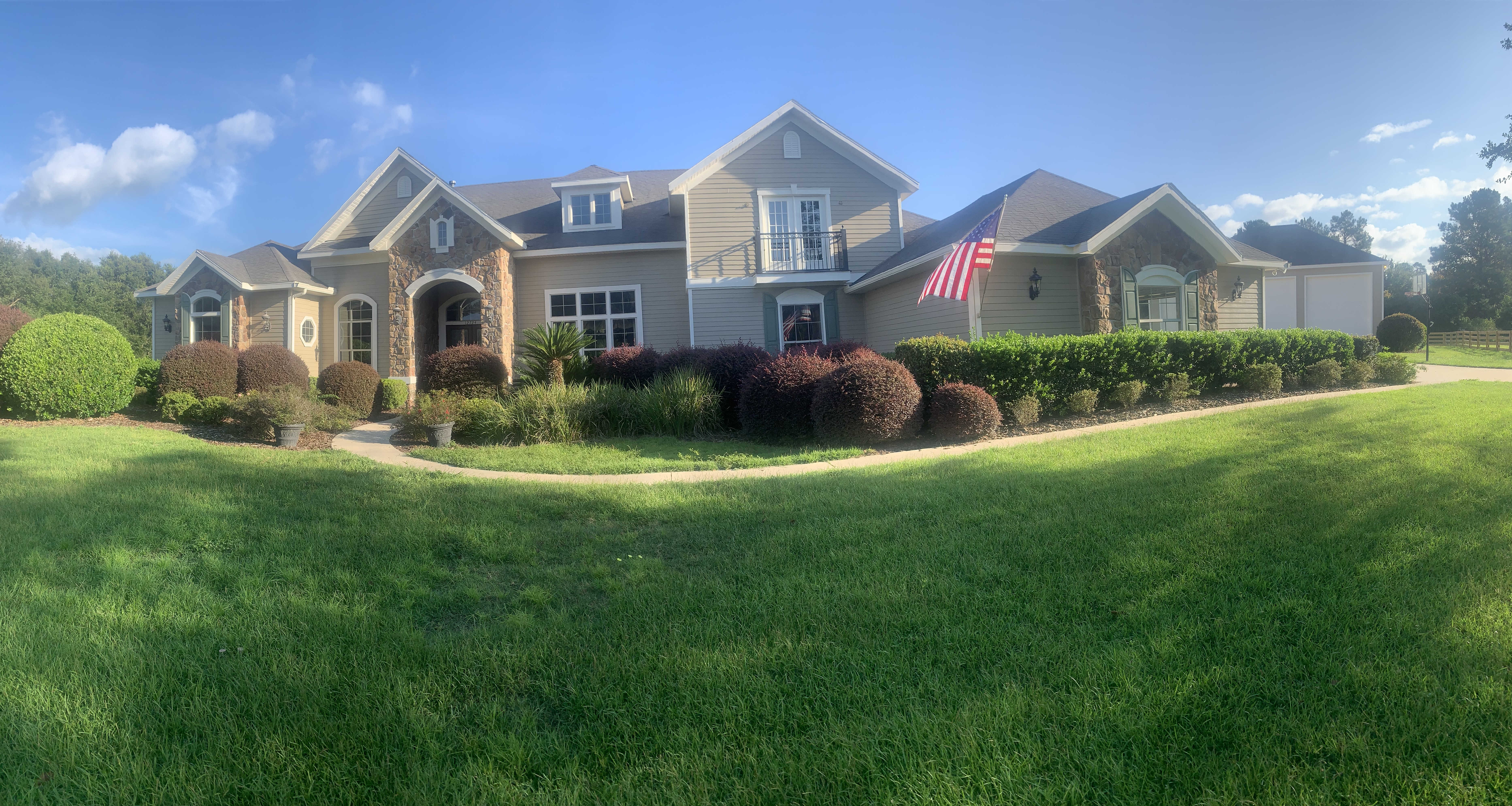 Multi-unit residential exterior painting project by HPC in Ocala Florida